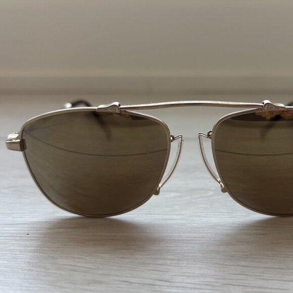 Matsuda Gold Aviator Sunglasses - Picture 3 of 14
